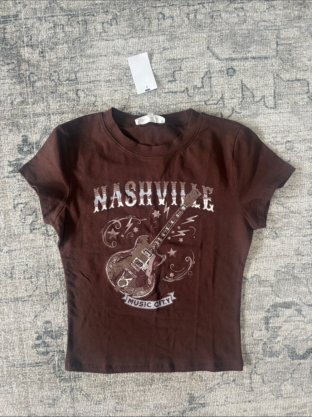 Nashville Graphic Tee - Brown